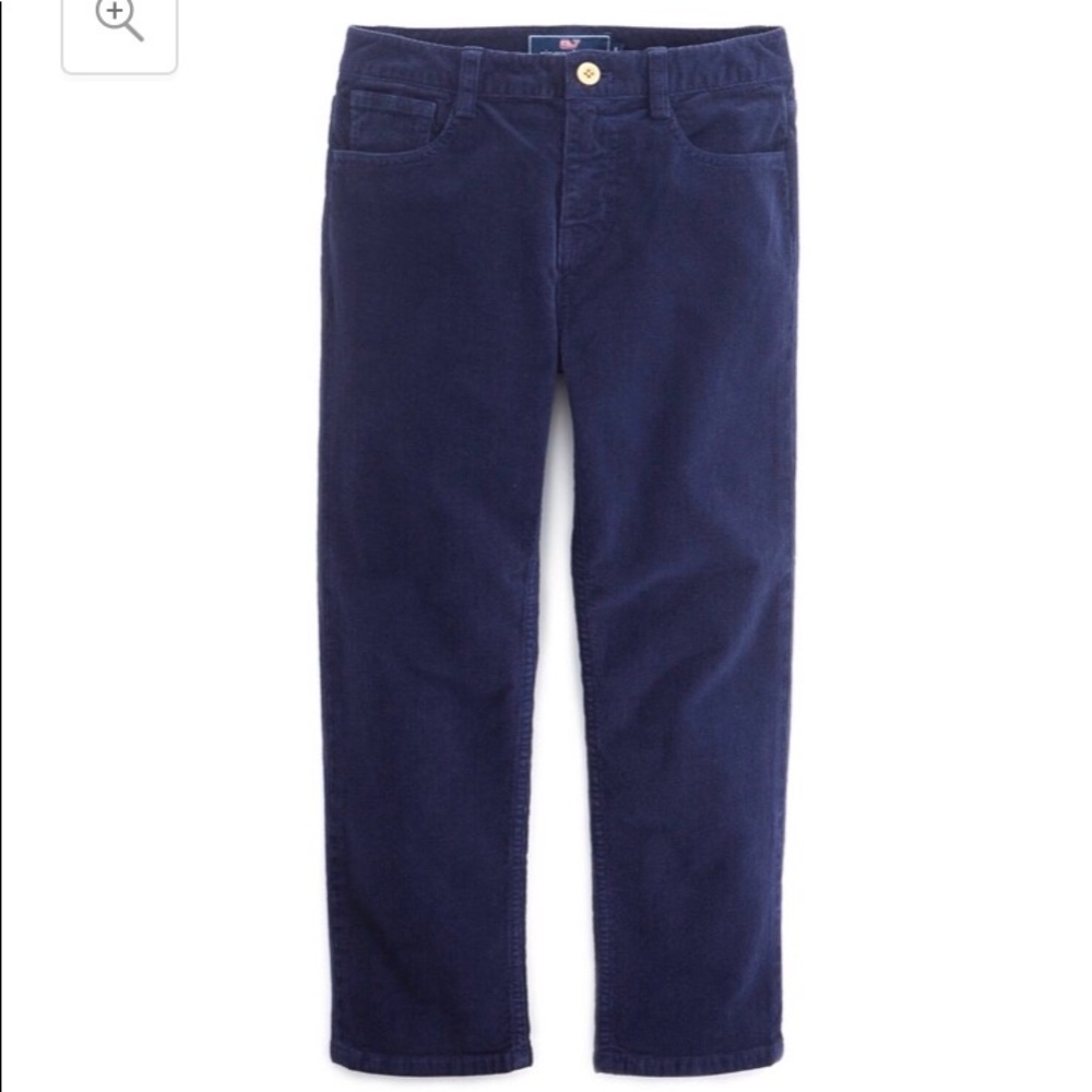 Boys Navy Blue Vineyard Vines Corduroys
